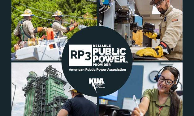 KUA Earns Diamond Level Reliable Public Power Provider Designation for Exceptional Safety and Reliability