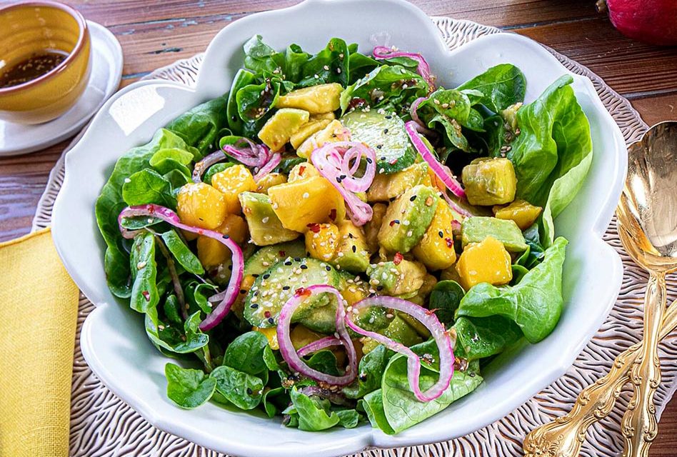 Tropical Bliss: Florida Avocado & Mango Salad