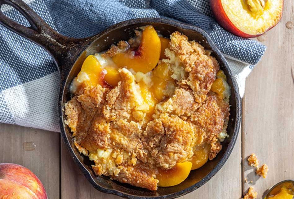 Cowboy Chicken Sweetens Today’s National Peach Cobbler Day with Positively Delicious Free Peach Cobbler
