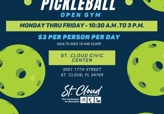 Pickleball with the City of St. Cloud