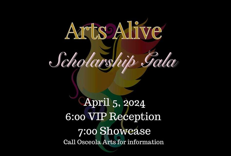 Celebrating Creativity: 30th Annual Arts Alive Scholarship Gala to Light Up Osceola Arts Tonight at 7pm