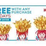 Best FRYday Yet: Wendy’s Drops Free Any Size Hot & Crispy Fries With Any Purchase App Offer For the Rest of the Year