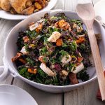 Hearty Harvest: Florida Chicken, Sweet Potato & Kale Salad