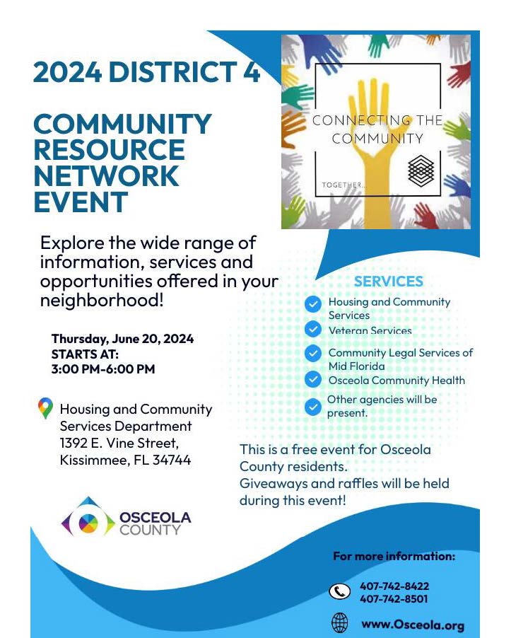 Events In And Around Osceola