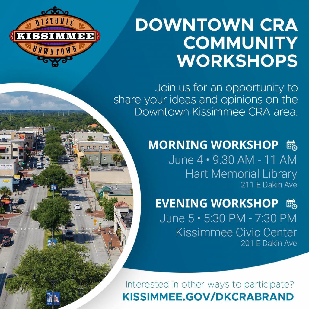 Downtown CRA Community Workshops
