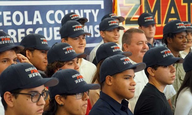 Osceola County Fire Rescue & EMS Hosts Career Signing Day for 20 High School Graduates