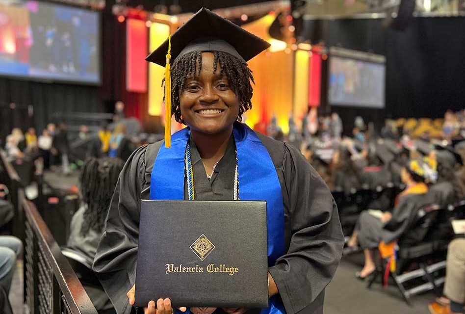 Nyauni Crowelle: Valencia College’s Distinguished 2024 Graduate Triumphs, Looks Positively to Her Future
