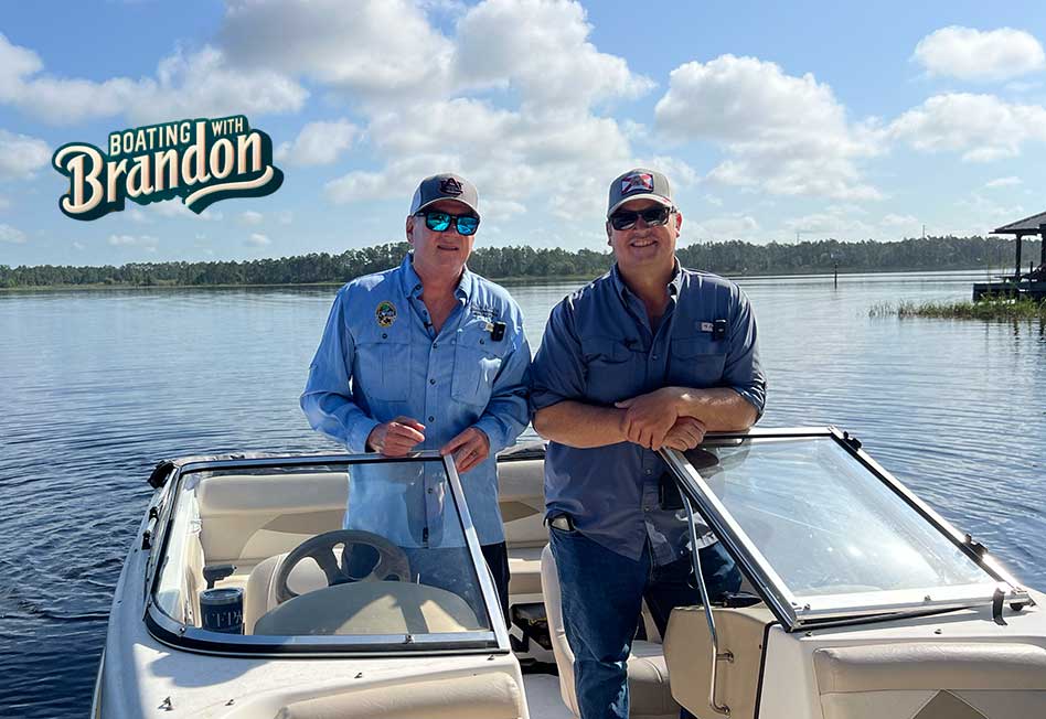 Boating with Brandon