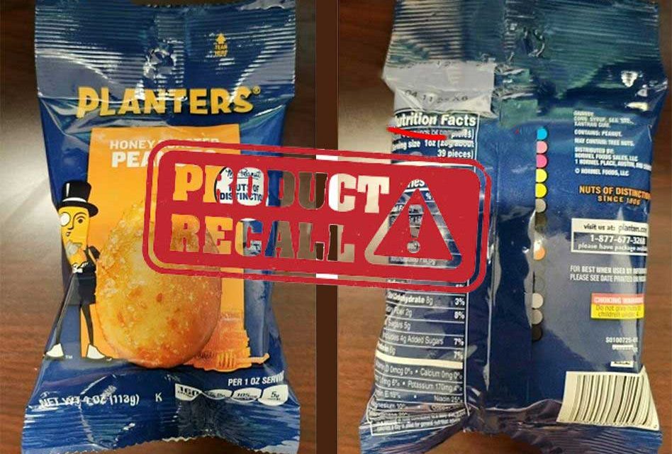 Safety Alert: Planters Nuts Recalled in Florida and Four Other States Due to Contamination Risks