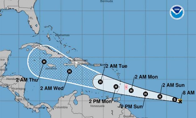 Tropical Storm Beryl Poised to Become Hurricane by Saturday Night; NHC Tracks Two Additional Disturbances