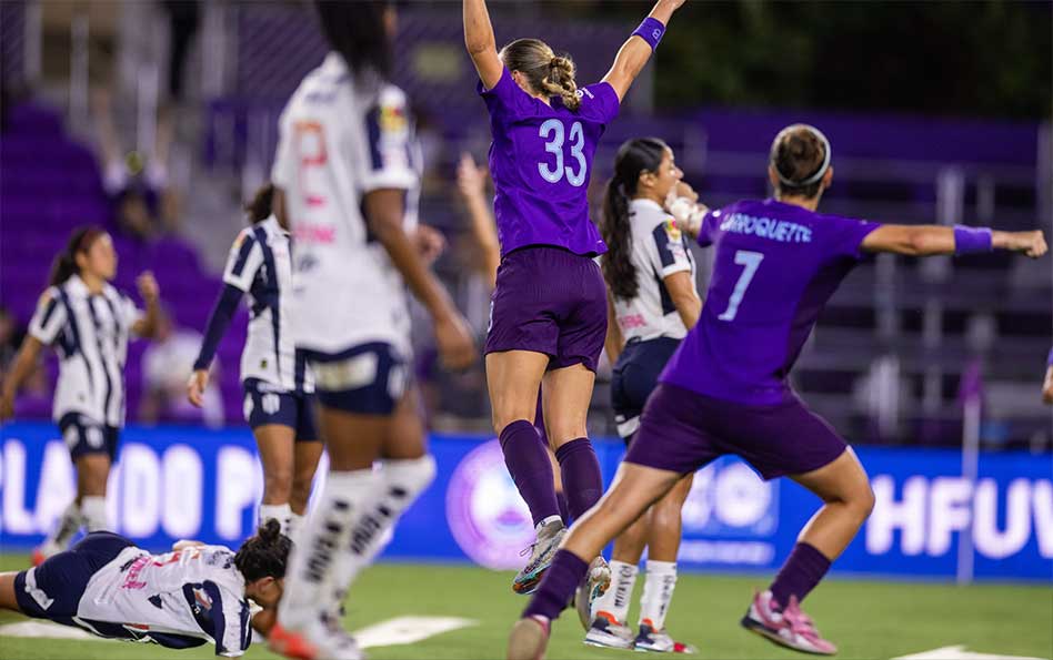 Orlando Pride Draws 2-2 With C.F Monterrey Femenil