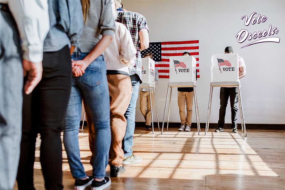 Primary Election Day Arrives In Osceola County As Voters Head To The Polls from 7am – 7pm