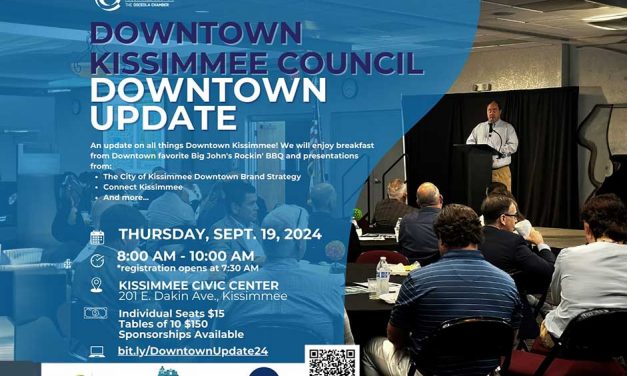 Discover What’s Next for Downtown Kissimmee at the DKC’s Annual Downtown Update Breakfast