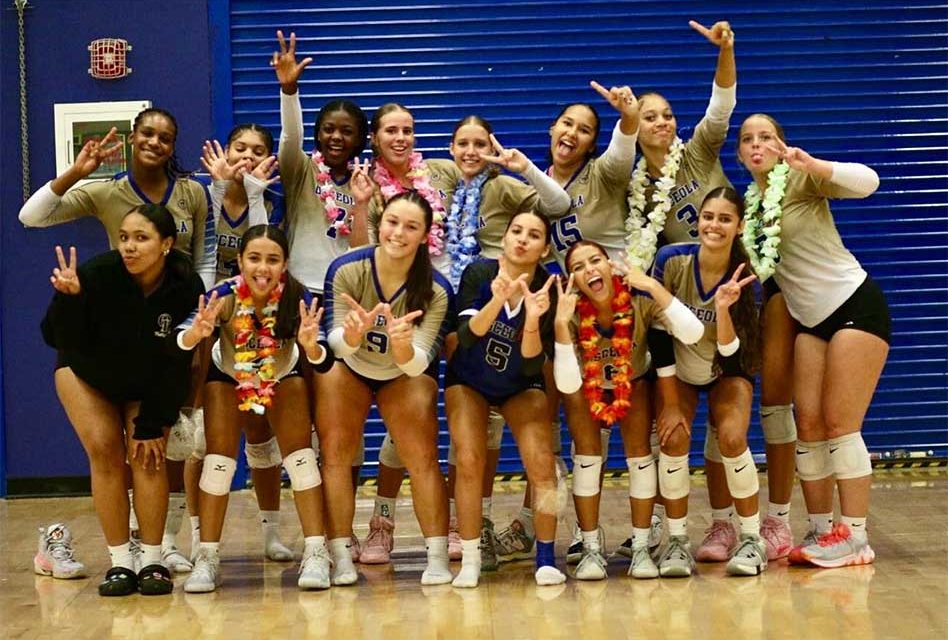 Lady Kowboys Dominate for Fifth Consecutive Win, Sweeping the Horns in Straight Sets