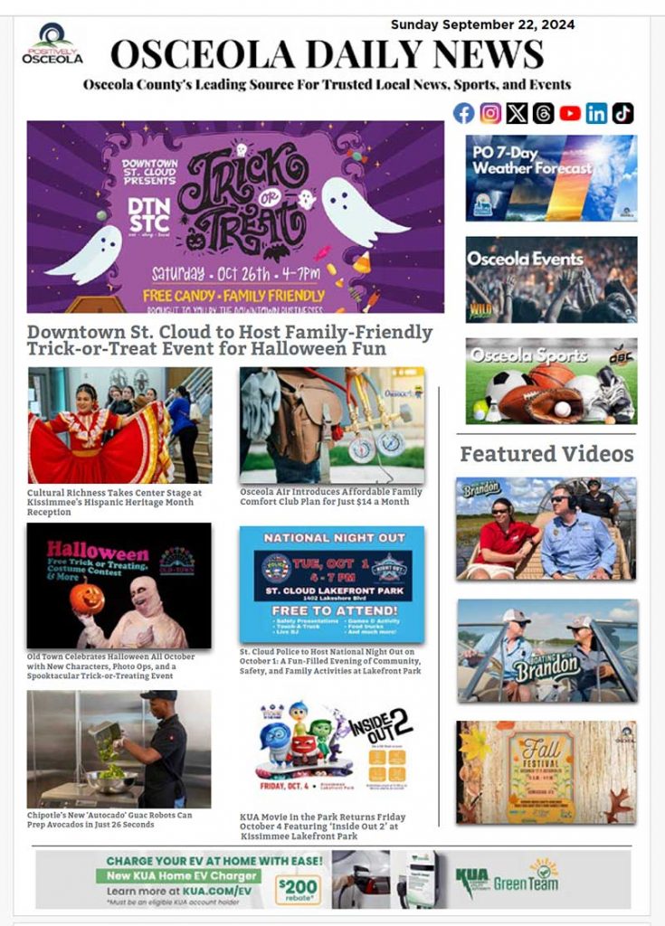 Downtown St. Cloud to Host FamilyFriendly TrickorTreat Event for