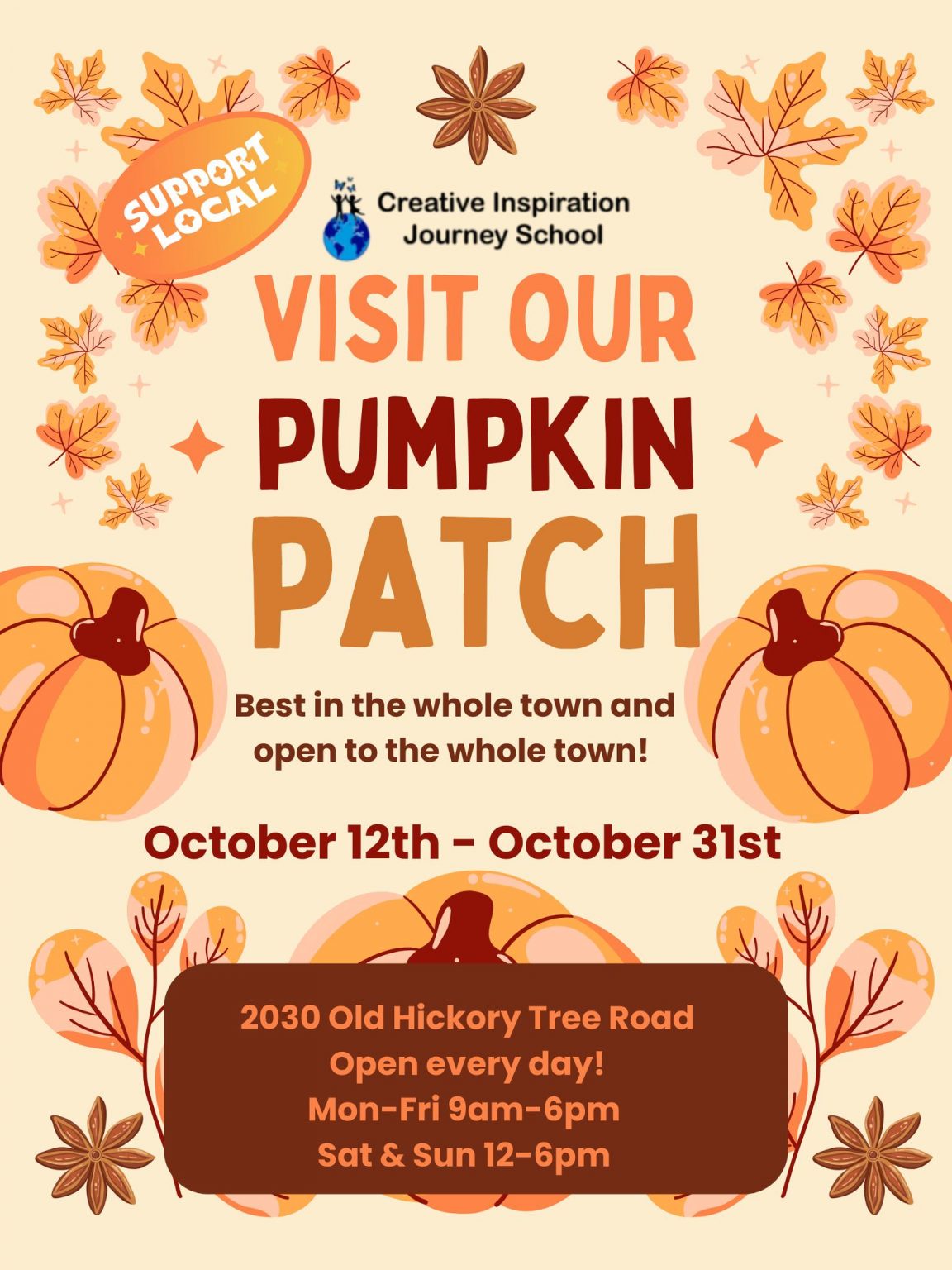 CIJS Pumpkin Patch Positively Osceola