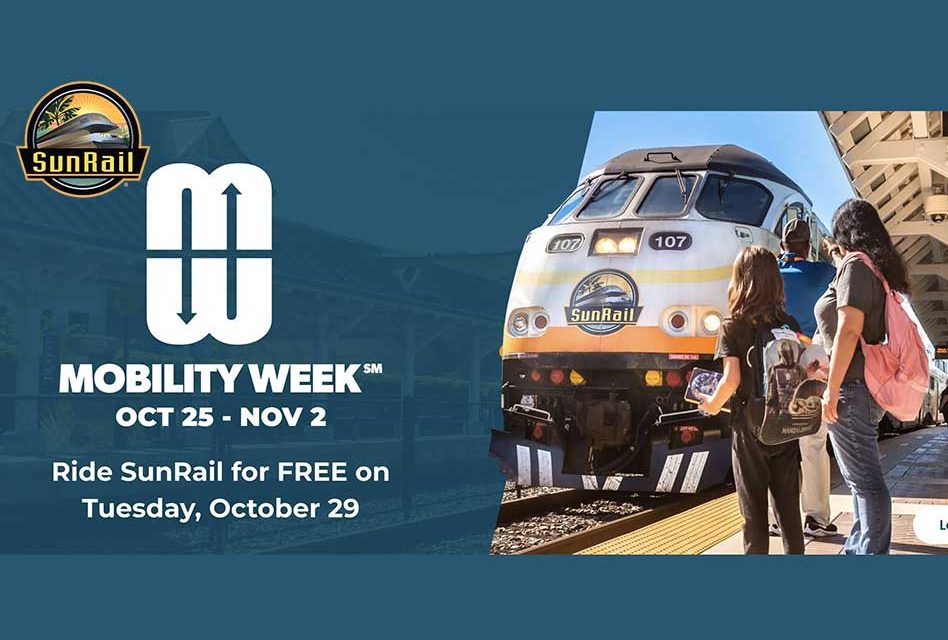SunRail Celebrates Mobility Week with Free Rides on Try Transit Today