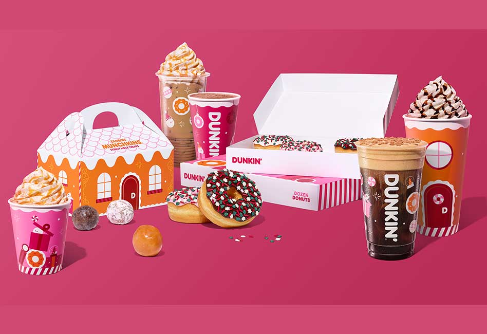 Dunkin’ Celebrates the Season New Holiday Cookie Latte, Almond