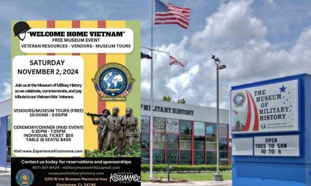 A Tribute to Vietnam Veterans Saturday: Museum Tours and Commemorative Dinner at Kissimmee’s Military History Museum