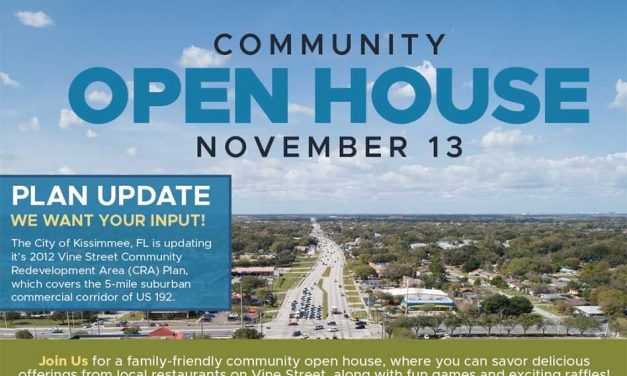City Kissimmee to Host Open House Today to Discuss Vine Street’s Transformation and Future Growth
