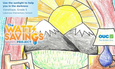 Lakeview Elementary Fifth Grader Wins Cover Spot in OUC 2025 Calendar Contest
