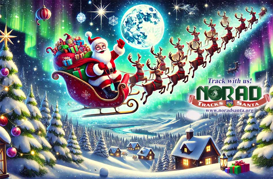 Santa Begins His Journey Tonight: Track Him LIVE with NORAD’s Santa Tracker