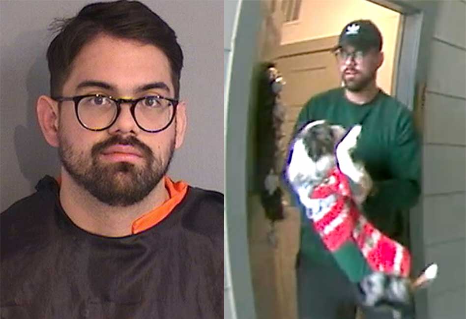 Man Caught on Surveillance Video Forcefully Slamming Dog to the Ground ...