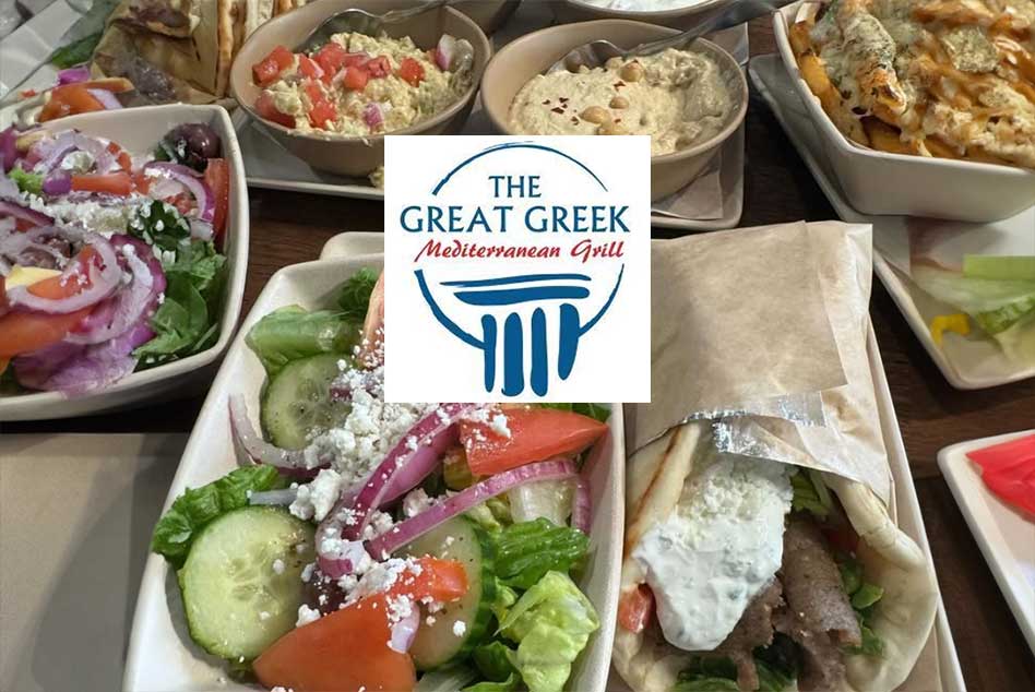 Celebration Welcomes The Great Greek Mediterranean Grill to Its Dining Scene