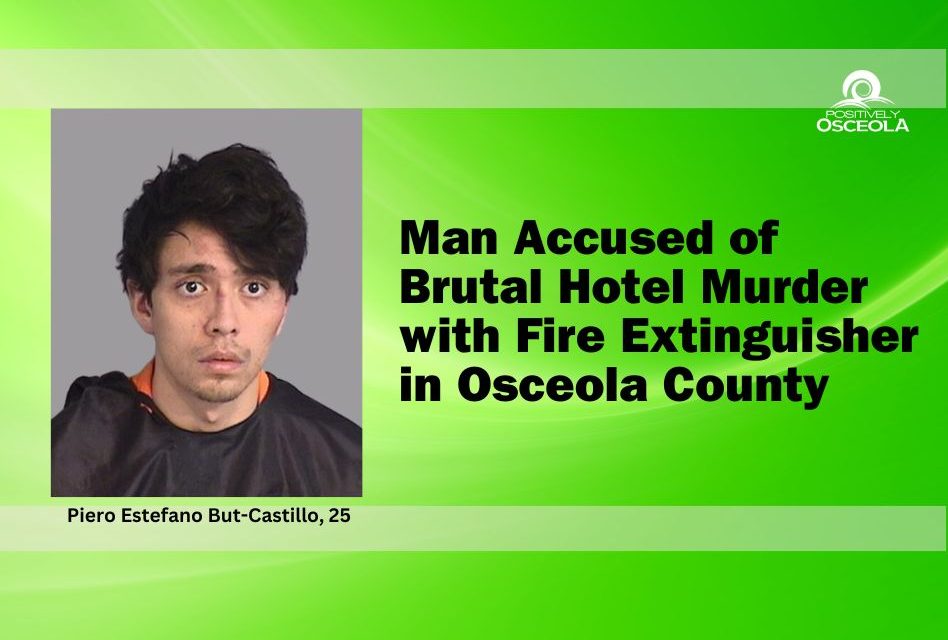 25-year-Old Man Accused of Brutal Hotel Murder with Fire Extinguisher in Osceola County