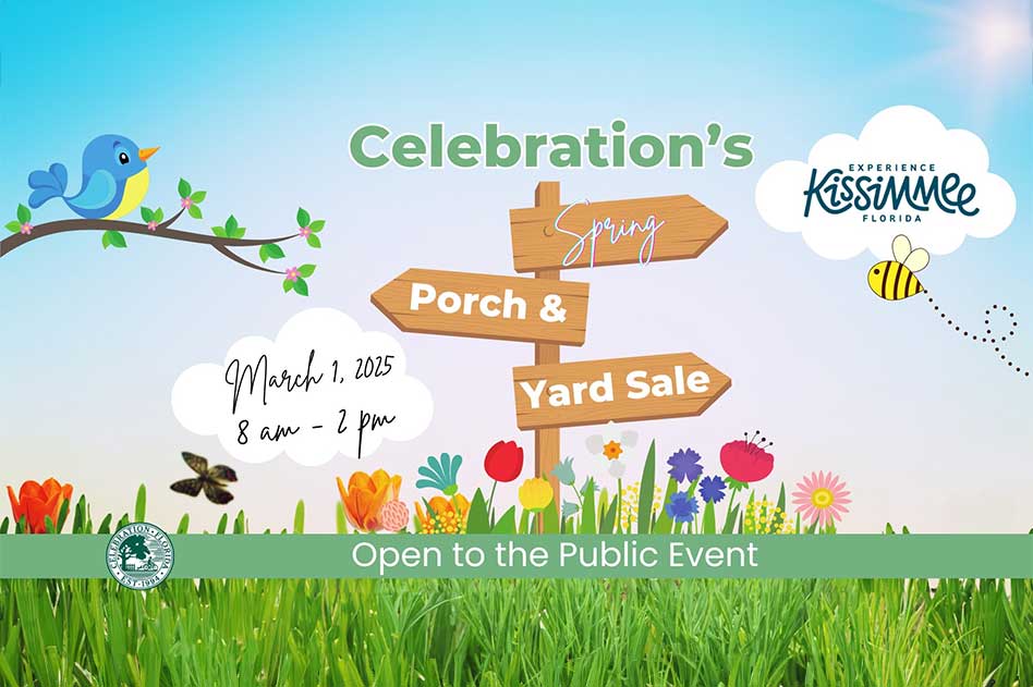 Celebration to Host Spring Porch & Yard Sale on Saturday March 1