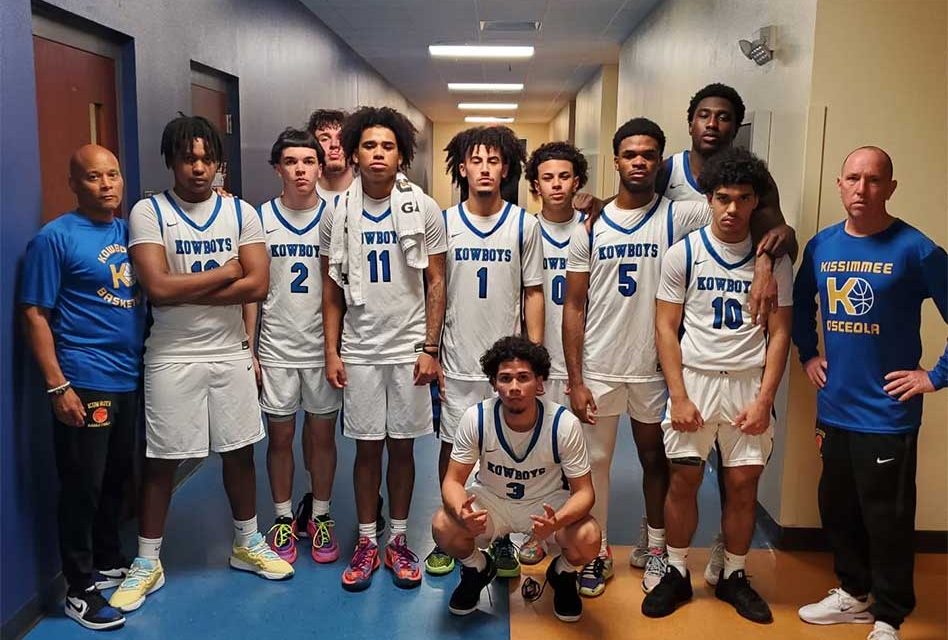 Kowboys Advance in Boys Basketball Regional Playoffs with First 100-Point Game in 45 Years, Defeat Riverview 102-75