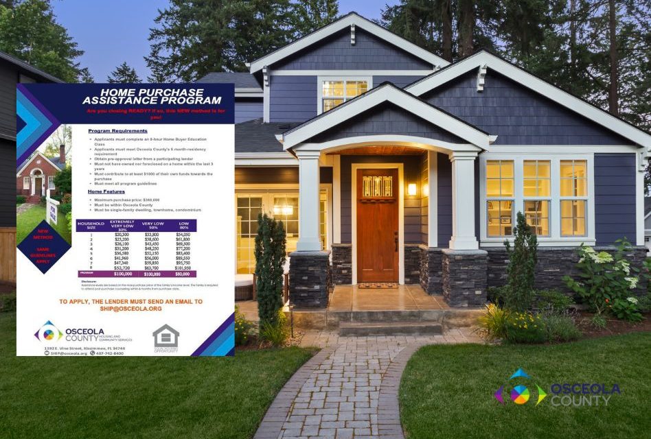 Osceola County Launches Updated SHIP Home Purchase Assistance Program