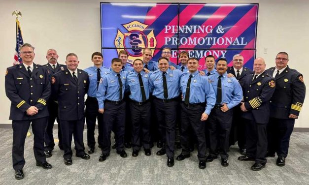 St. Cloud Fire Rescue Welcomes 11 New Firefighters, Promotes Key Leaders in Pinning Ceremony