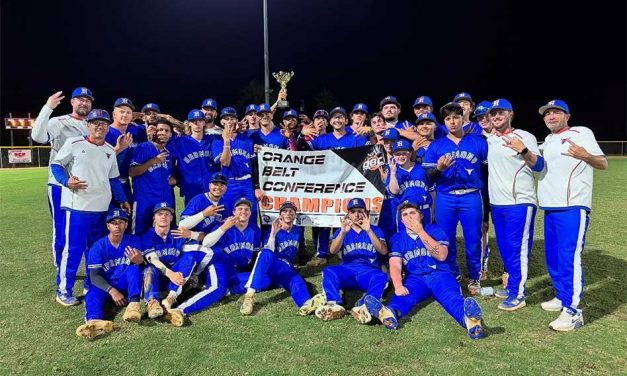Harmony Survives Wild Sixth Inning to Edge St. Cloud 7–6 and Claim Third Straight OBC Baseball Title