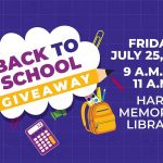 Commissioner Cheryl Grieb and Osceola Library System to Host Back to School Giveaway Today at Hart Memorial Library