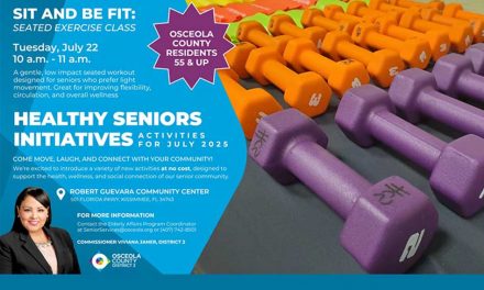 “Sit and Be Fit” Seated Exercise Class Hosted by Osceola Chairwoman and District 2 Commissioner Viviana Janer Promotes Health and Connection for Seniors