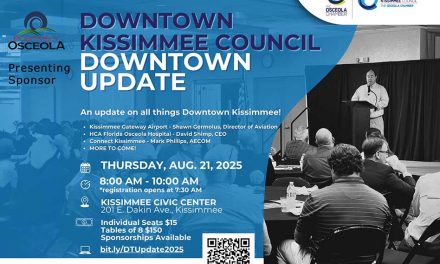 Community Invited to Kissimmee Downtown Update for Insights on City’s Future, with Presenting Sponsor Positively Osceola