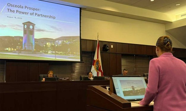 Valencia College President Shares Osceola Prosper Success at County Commission Meeting