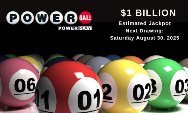 Powerball Jackpot Climbs to $1 Billion for Tonight’s Drawing