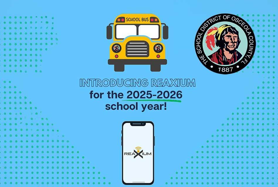 Osceola School District Launches ReaXium Student Ridership App to Enhance Bus Safety and Communication