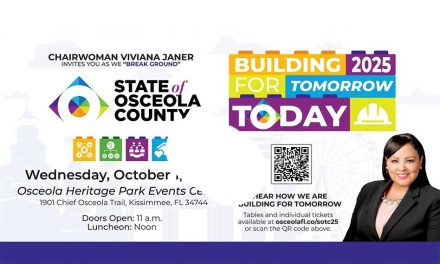 Osceola County to Host 2025 State of the County: ‘Building for Tomorrow, Today’ Led by Chairwoman Viviana Janer