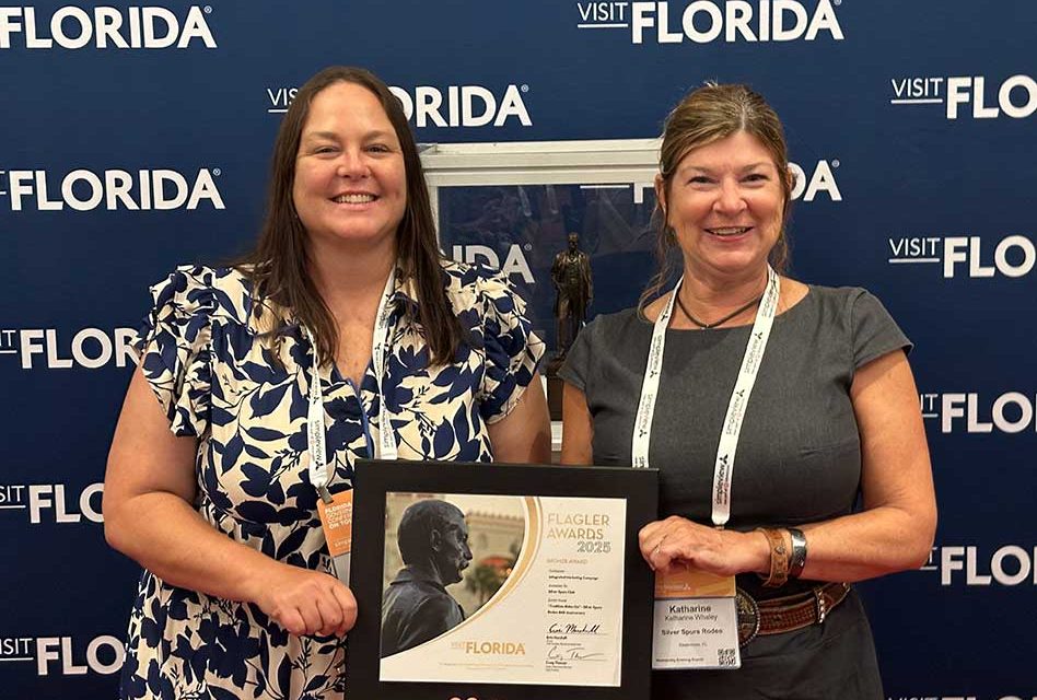 Silver Spurs Rodeo Earns Statewide Recognition with Flagler Award for “Tradition Rides On” Campaign