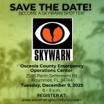 SKYWARN Spotter Training Coming to Osceola County December 9