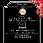 Guardian ad Litem Foundation to Host 8th Annual GALa Silent Auction and Casino October 4 at Rosen Shingle Creek