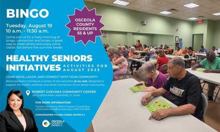 Bingo, Community, and Healthy Living Await Osceola County Seniors at Robert Guevara Community Center Tuersday