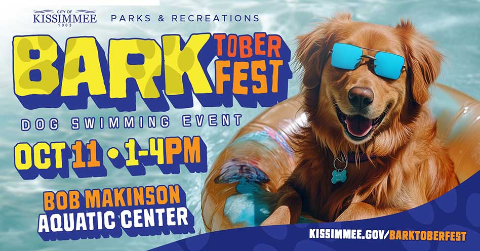 Barktoberfest Dog Swim Set for October 11 in Kissimmee
