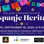 Osceola County to Celebrate Hispanic Heritage Sept. 18 with Free Family Event at Osceola Heritage Park