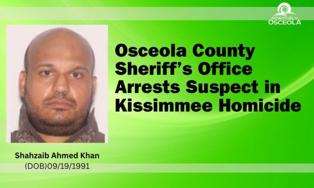 Osceola County Sheriff’s Office Arrests Suspect in Kissimmee Homicide
