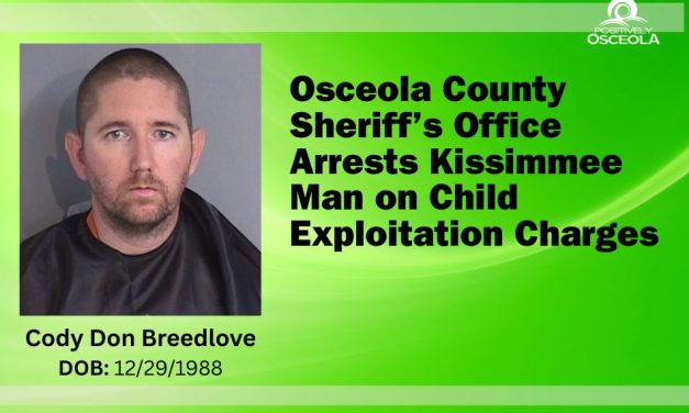 Osceola County Sheriff’s Office Arrests Kissimmee Man on Child Exploitation Charges