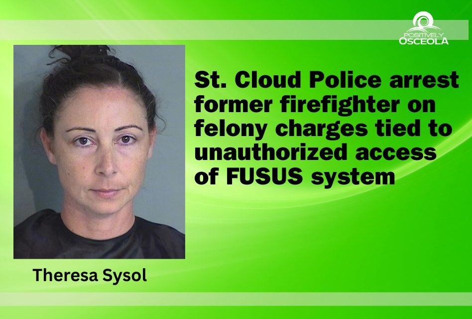 St. Cloud Police arrest former firefighter on felony charges tied to unauthorized access of FUSUS system
